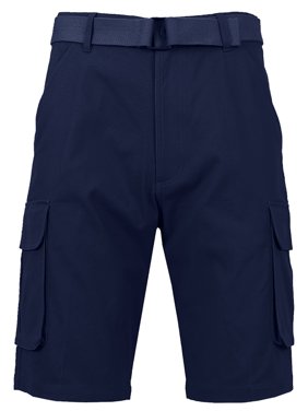 Mens Belted Cargo Shorts and Basic Chino shorts