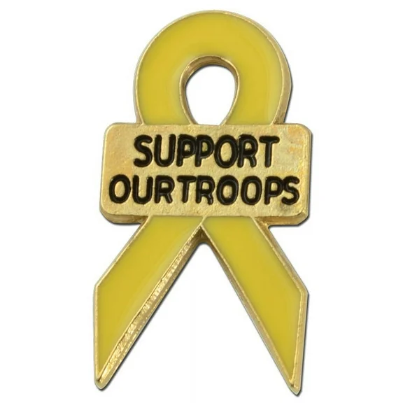 Support Our Troops Ribbon Pin