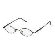 New Dream Kids 1006 Unisex/Boys/Girls/Kids Designer Full-Rim Gray Adjustable Nosepads For Kids Frame Demo Lenses 44-18-130 Spring Hinges Eyeglasses/Spectacles