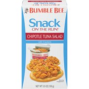 (8 Pack) Bumble Bee Snack On The Run! Chipotle Tuna with Crackers, 3.5 oz Kit