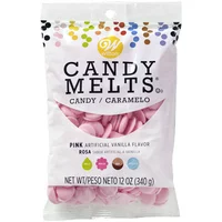 Wilton Candy Melts Pink Candy, 12 oz