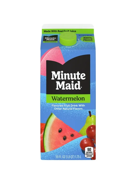 Minute Maid Premium Watermelon Fruit Juice, 59 fl oz Carton