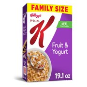 Kellogg's Special K Breakfast Cereal, Fruit and Yogurt, Family Size, Made with Real Oat Clusters, 19.1oz