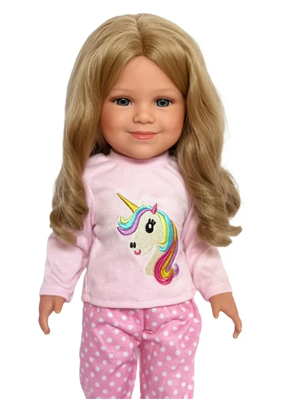 MBD Unicorn Pjs Fits 18 Inch Fashion Girl Dolls/18 Inch Doll Clothes