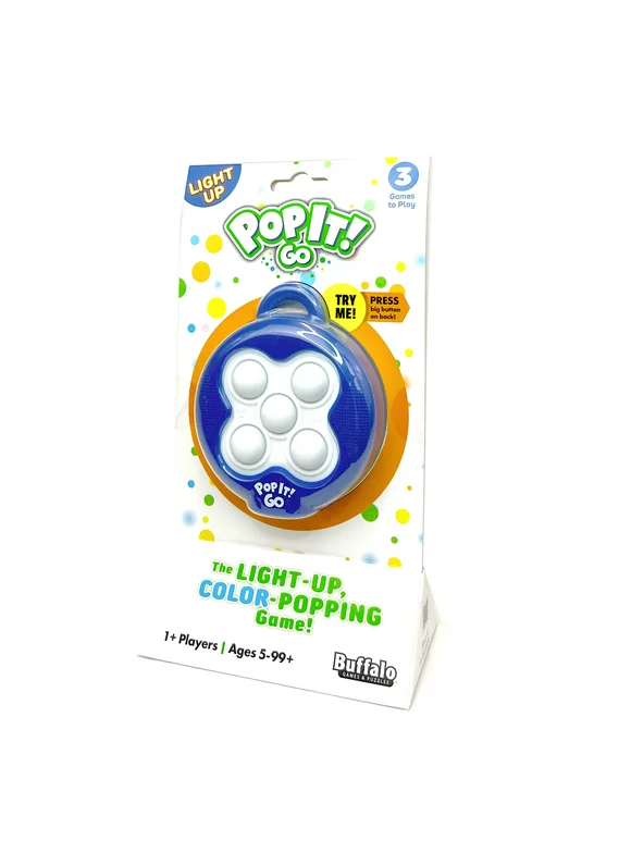 Pop It! Go Bubble Popping Sensory Game for Kids by Buffalo Games