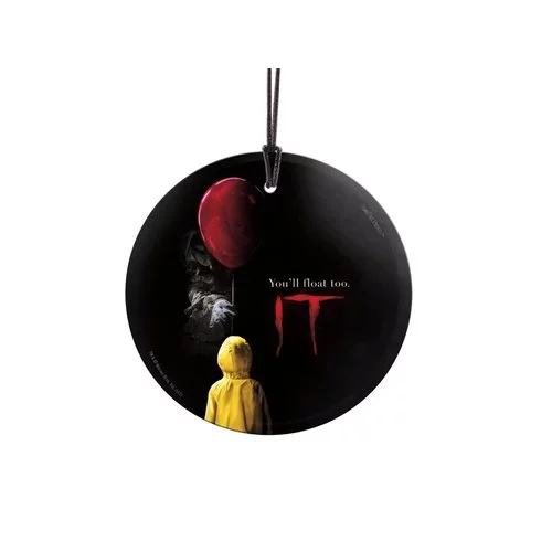 Trend Setters Stephen King's IT The Movie Pennywise Balloon Hanging Glass Shaped Ornament