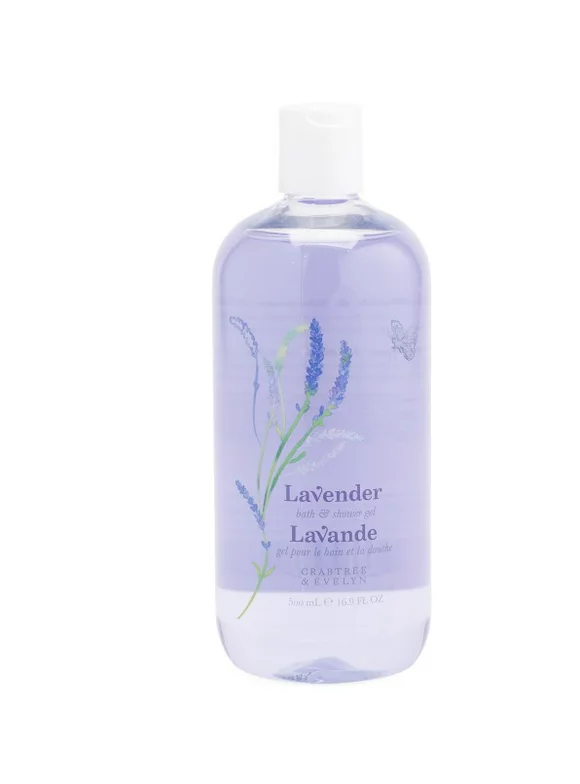 Crabtree & Evelyn Lavender Bath and Shower Gel 16.9 fl oz