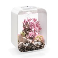 biOrb LIFE 15 Aquarium with MCR Light - 4 gallon, white