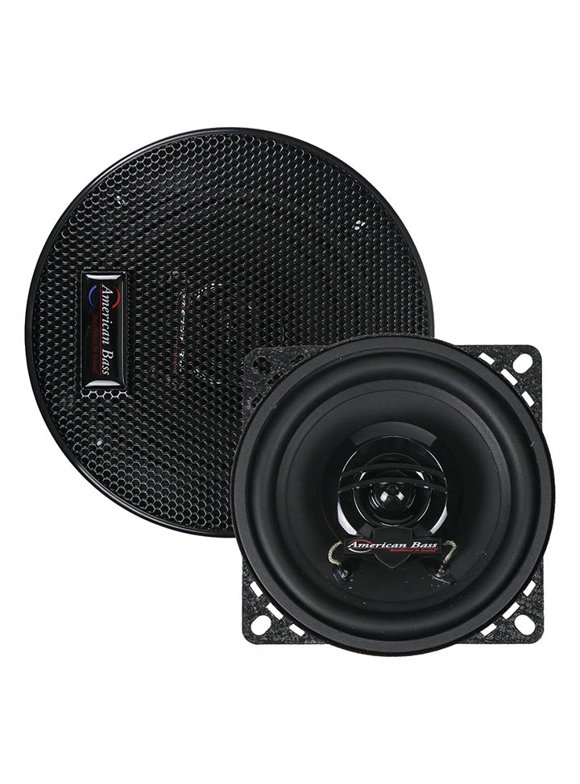 American Bass 4.0" 2 Way Coaxial, 90 Watts Max Speaker