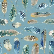 David Textiles Cotton Birds, Butterflies & Flowers Collection 44" Fabric