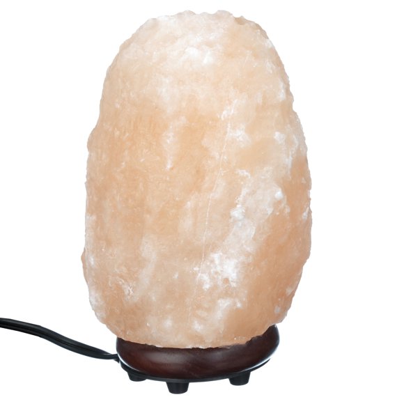 Himalayan Salt Shop Natural Glow Pink Salt Lamp, Large, 7-10 lbs, Plug-in, Pink