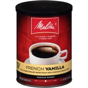 Melitta French Vanilla Medium Roast Ground Coffee 11 oz. Canister