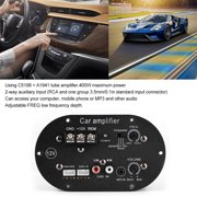 Fdit Car Audio Board 120W 12V Pure Full Tone Bass Subwoofer Core Auto Stereo Speaker Amp