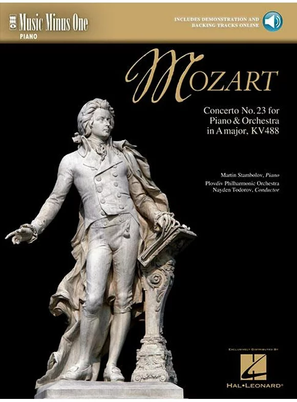 Music Minus One (Numbered): Mozart - Concerto No. 23 in a Major, Kv488 Music Minus One Piano Book/Online Audio (Series #3098) (Mixed media product)
