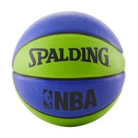 Spalding NBA Mini 22" Basketball - Blue/Green