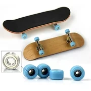 Pro Alloy Bearing Wheels Maple Mini Skateboards Stent Fingerboard Finger Toys
