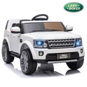 Kids Ride on Toys with Remote Control, Power 4 Wheels 12V Ride on Cars, Land Rover Battery-Powered Ride on Truck for Boys Girls, Electric Cars for Kids to Ride, 3 Speeds, LED Lights, MP3 Music, J5335