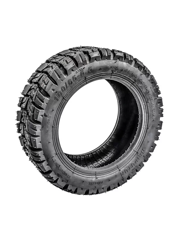 Maboto 100/65-6.5 Thickened Tire 11 Inch Electric Scooter Modified Tire Off-Road Tubeless Tyre with Nozzle
