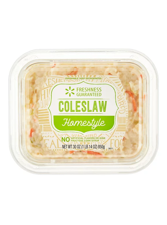 Freshness Guaranteed Homestyle Cole Slaw, 30 oz (Refrigerated)