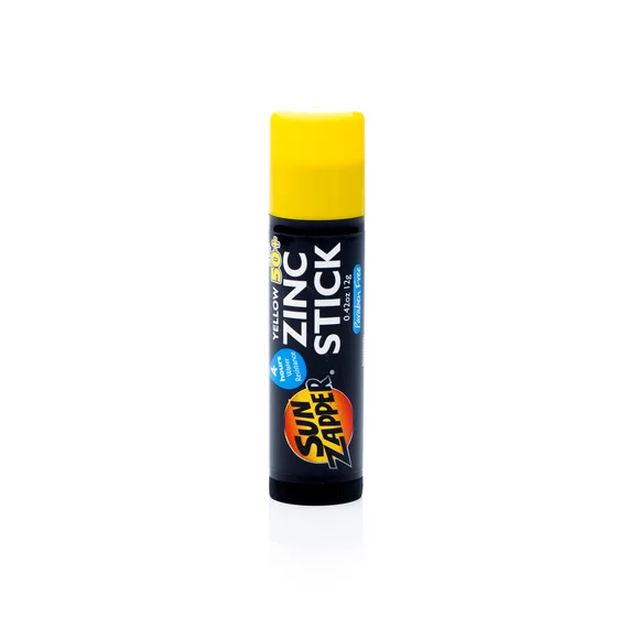 Sun Zapper Zinc Stick SPF 50 Yellow