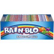 Rainblo Gumballs Bubble Gum, 1.7 Oz (24 Count)