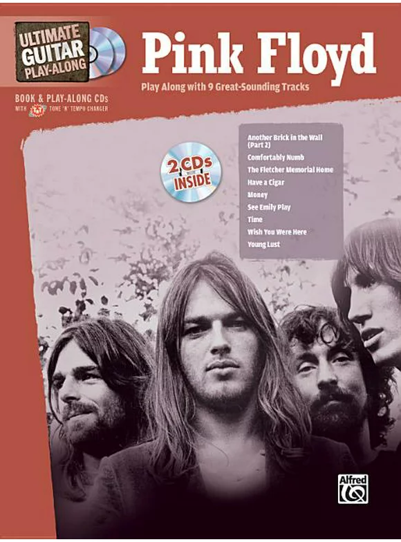 Ultimate Guitar Play-Along Pink Floyd: Authentic Guitar TAB, Book  2 CDs