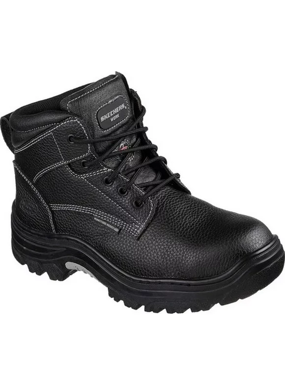 Skechers Work Men's Burgin - Tarlac Steel Toe Work Boots - Wide Available