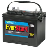 EverStart Lead Acid Marine Battery, Group Size 24MS (12V/(12V/625 MCA) CCA)