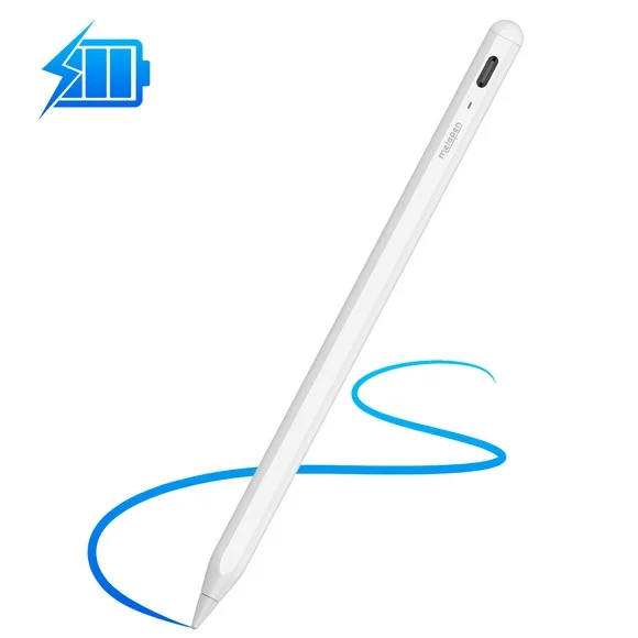 Metapen iPad Stylus Pen, Faster Charge Apple Pens with Tilt Functionality for iPad 10th~6th Gen, Smooth Handwriting and Drawing