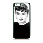 Celebrity Audrey Hepburn Vintage British Actress Black Rubber Case for the Apple iPhone 6 / iPhone 6s - iPhone 6 Accessories - iPhone 6s Accessories
