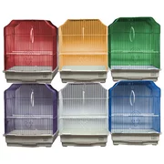 A and E Cage Co. Assorted 12" x 9" Ornate Bird Cage - Case of 6