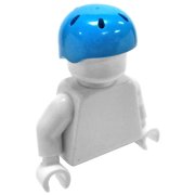 LEGO Dark Azure Bike Helmet [No Packaging]