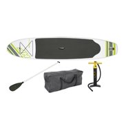 Bestway Inflatable Hydro Force Wave Edge 122" x 27" Stand Up Paddle Board, Green