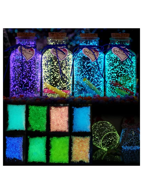Toyfunny Luminous Sand Stones Glow In The Dark Sand For Aquarium Fish Tank Decoration New
