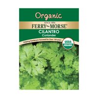 Ferry-Morse Organic Coriander Cilantro Seeds - Since 1856, Non-GMO, Guaranteed Fresh, Herb Gardening Seeds