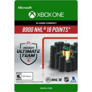 NHL 18 Ultimate Team NHL Points 8900 Xbox One (Email Delivery)