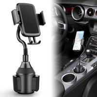 Car Cup Holder Phone Mount, Universal Adjustable Gooseneck Cup Holder Cradle Car Mount 360 Rotatable, Fit For iPhone 11/11 Pro XS XR XS Max X 8 8 Plus 7 7+ 6s, Samsung Galaxy S10/S10E/S9/S8/Note 9/8