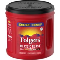 Folgers Classic Medium Roast Ground Coffee, 30.5-Ounces