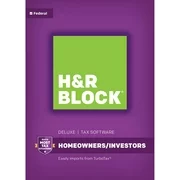 H&R Block 16 Deluxe Tax Software for Mac (Email Delivery)