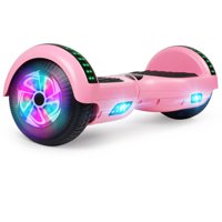 CBD Hoverboard Two-Wheel Self Balancing Scooter 6.5" with Bluetooth Speaker and LED Lights Electric Scooter without Free Carry Bag for Adult Kids Gift UL 2272 Certified