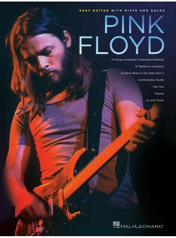Pink Floyd: Easy Guitar with Riffs and Solos (Paperback)
