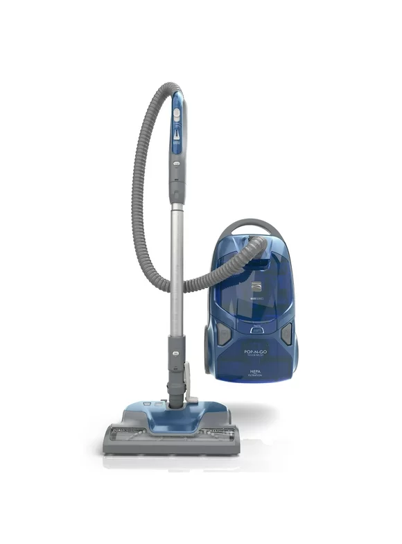 Kenmore POP-N-GO Corded Canister Vacuum Cleaner Bagged Blue/Gray (BC4026)