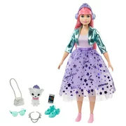 Barbie Princess Adventure Daisy Doll In Princess Fashion (12-Inch) With Pet, 3 To 7 Years