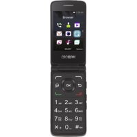 Tracfone Alcatel MyFlip, 4GB, White- Prepaid Phone
