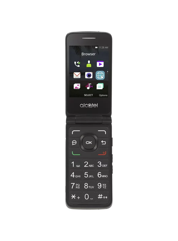 Tracfone Alcatel MyFlip Prepaid Phone