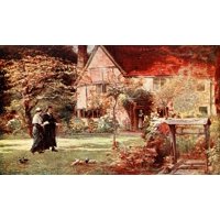 Poets' Country 1907 Milton's cottage  Chalfont St. Giles Poster Print by  Francis S. Walker (24 x 36)