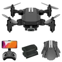 LS-MIN Mini Drone RC Quadcopter 1080P Camera 13mins Flight Time 360 Flip 6- Gyro Gesture Photo Video Track Flight Altitude Hold Headless Remote Control Drone for Kids Adults 2 Batteries