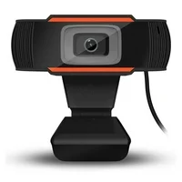 HD Webcam Web Cam Conference Video Calling Computer Camera with Microphone for PC Laptop Desktop(480P)
