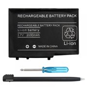 Clearance 3.7V Rechargeable Lithium-ion Battery Replacement Tool Pack With Mini Screwdriver For Nintendo DS Lite NDSL
