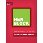H&R Block 16 Premium and Business Tax Software (Federal and State) for Windows (Email Delivery)